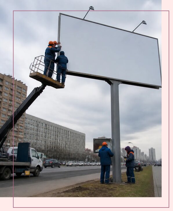 Размещение рекламных щитов в Сафонове по цене от 7686 р. | Аванза-Сфн
